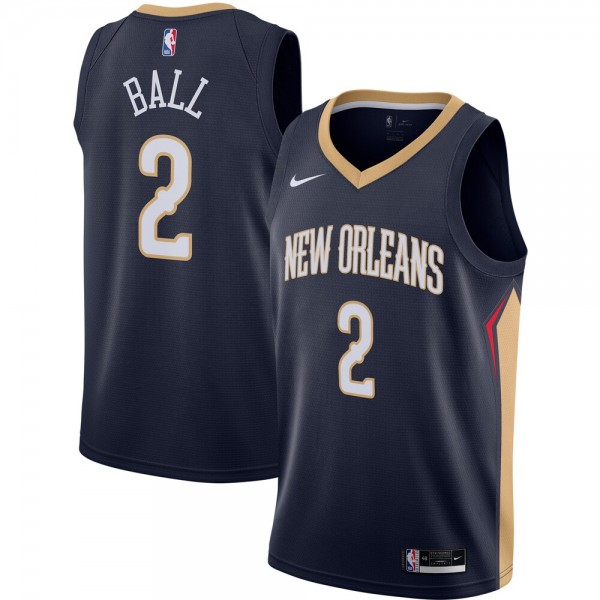 New Orleans Pelicans Trikot Lonzo Ball 2 2020-2021 Nike Icon Edition Swingman - Herren